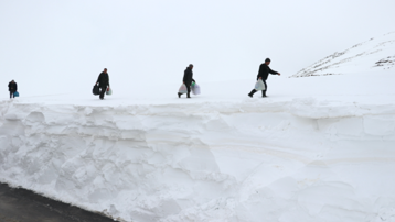 Ağrı'nın iki ilçesinde eğitime kar engeli