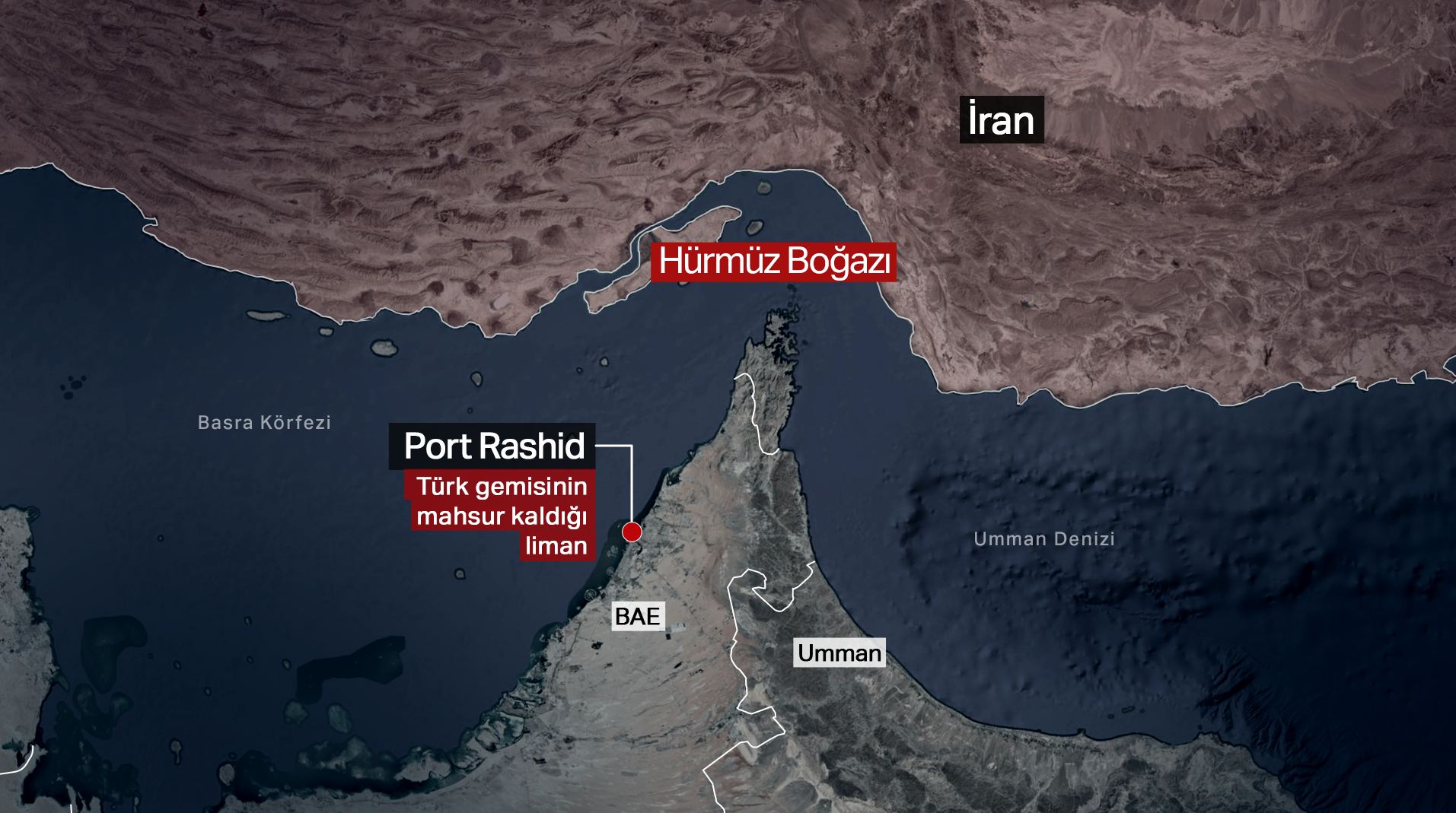 Hürmüz'de mahsur kalan geminin Türk kaptanı NTV'ye konuştu. 