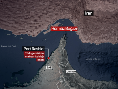 Hürmüz'de mahsur kalan geminin Türk kaptanı NTV'ye konuştu. "Etrafımızdan füzeler geçiyor"