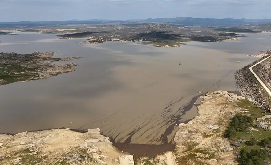Kuruma noktasına gelmişti. Son yağışlarla yeniden doldu 