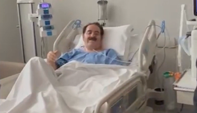 Hastanedeki İbrahim Tatlıses'ten yeni görüntü