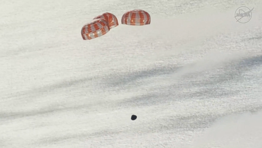 Derin uzaydan tarihi dönüş. 4 astronot Dünya'ya indi 1