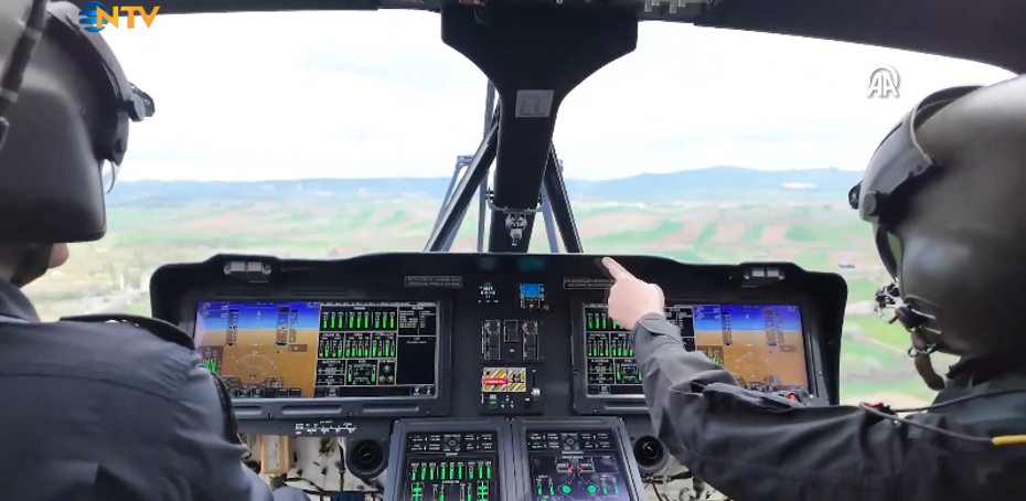 Komandolar ilk kez milli helikopter GÖKBEY ile eğitim gördü