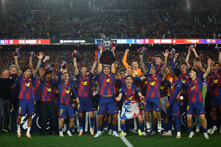 El Clasico'yu kazanan Barcelona, LaLiga'da şampiyon