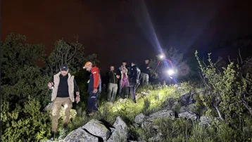 1230 rakımlı Toptepe'de mahsur kaldı, AFAD kurtardı