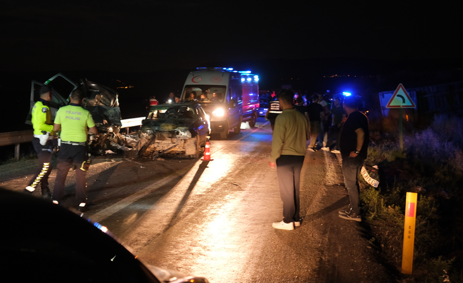 Mersin'de zincirleme kaza. 1 ölü, 5 yaralı