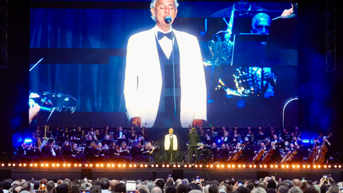 İstanbul'da Andrea Bocelli rüzgarı