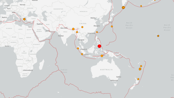 Filipinler'de 7.8 büyüklüğünde deprem 