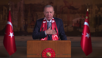 Cumhurbaşkanı Erdoğan'dan A Milli Takım'a destek mesajı. "Yeni bir destan yazma zamanı"