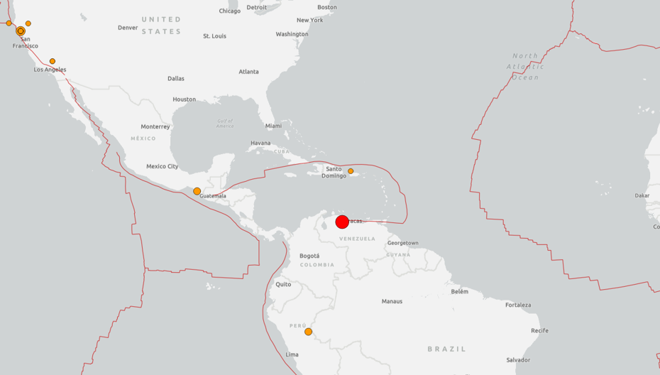 Venezuela'da 7.1, Japonya'da 6.9'luk deprem