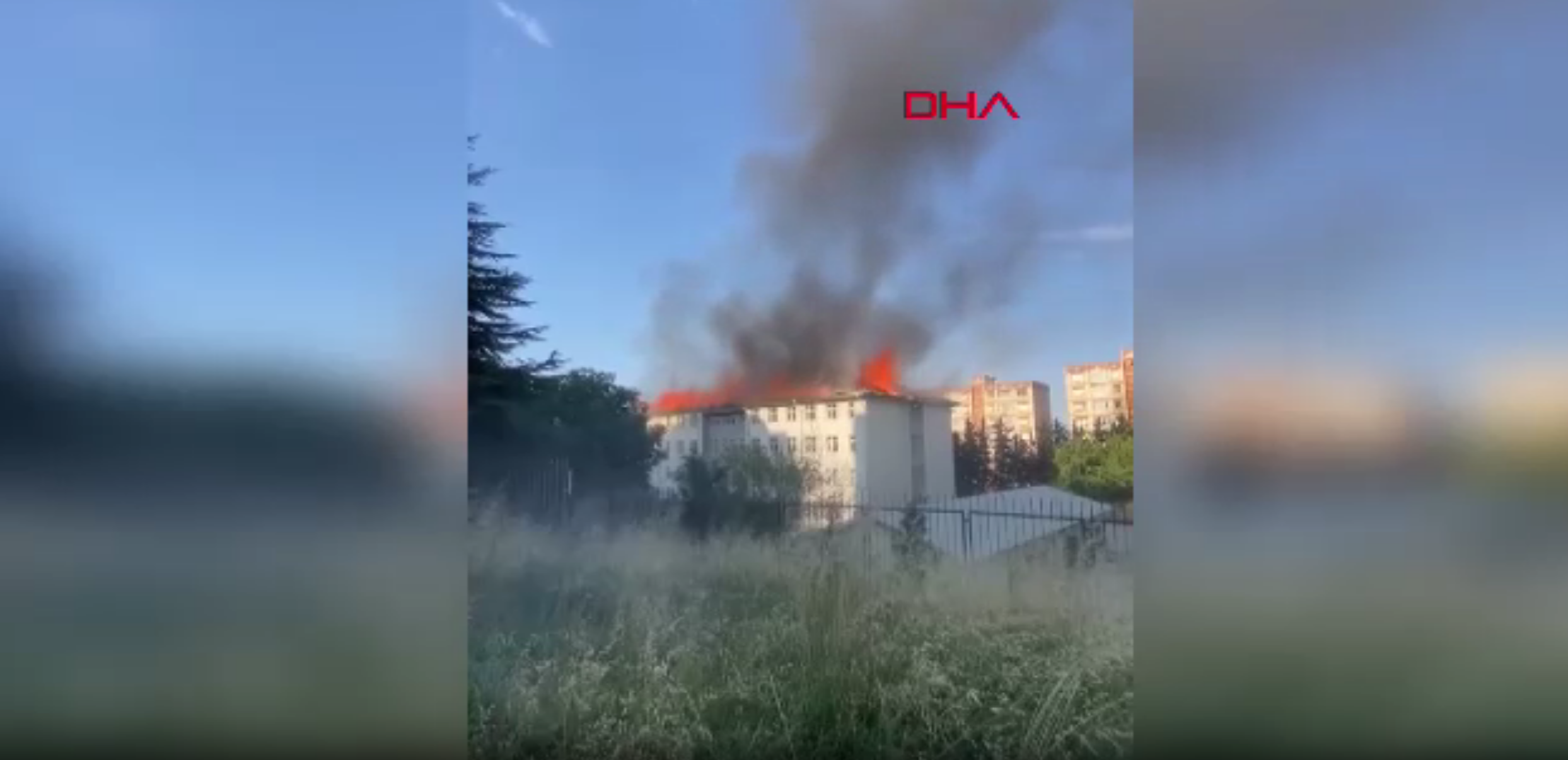 Beylikdüzü'nde okulda yangın paniği