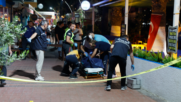Bodrum'da, restoranda kanlı infaz