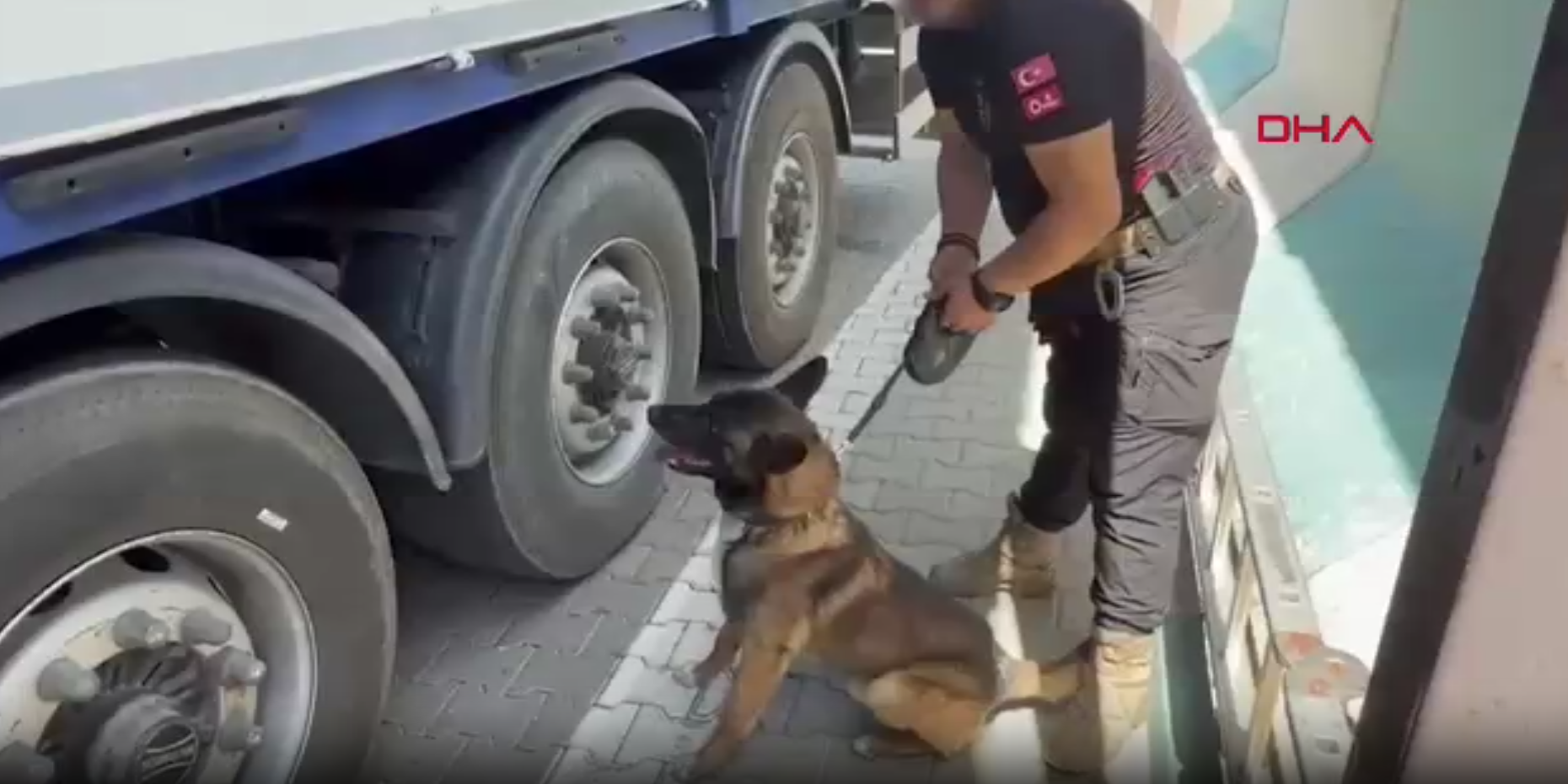Siirt'te bir tırda 170 kilo esrar ele geçirildi. 1 kişi  tutuklandı