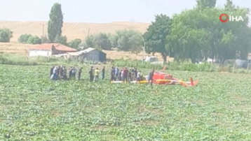 SON DAKİKA: Ankara'da eğitim helikopteri düştü. Ekipler bölgeye sevk edildi