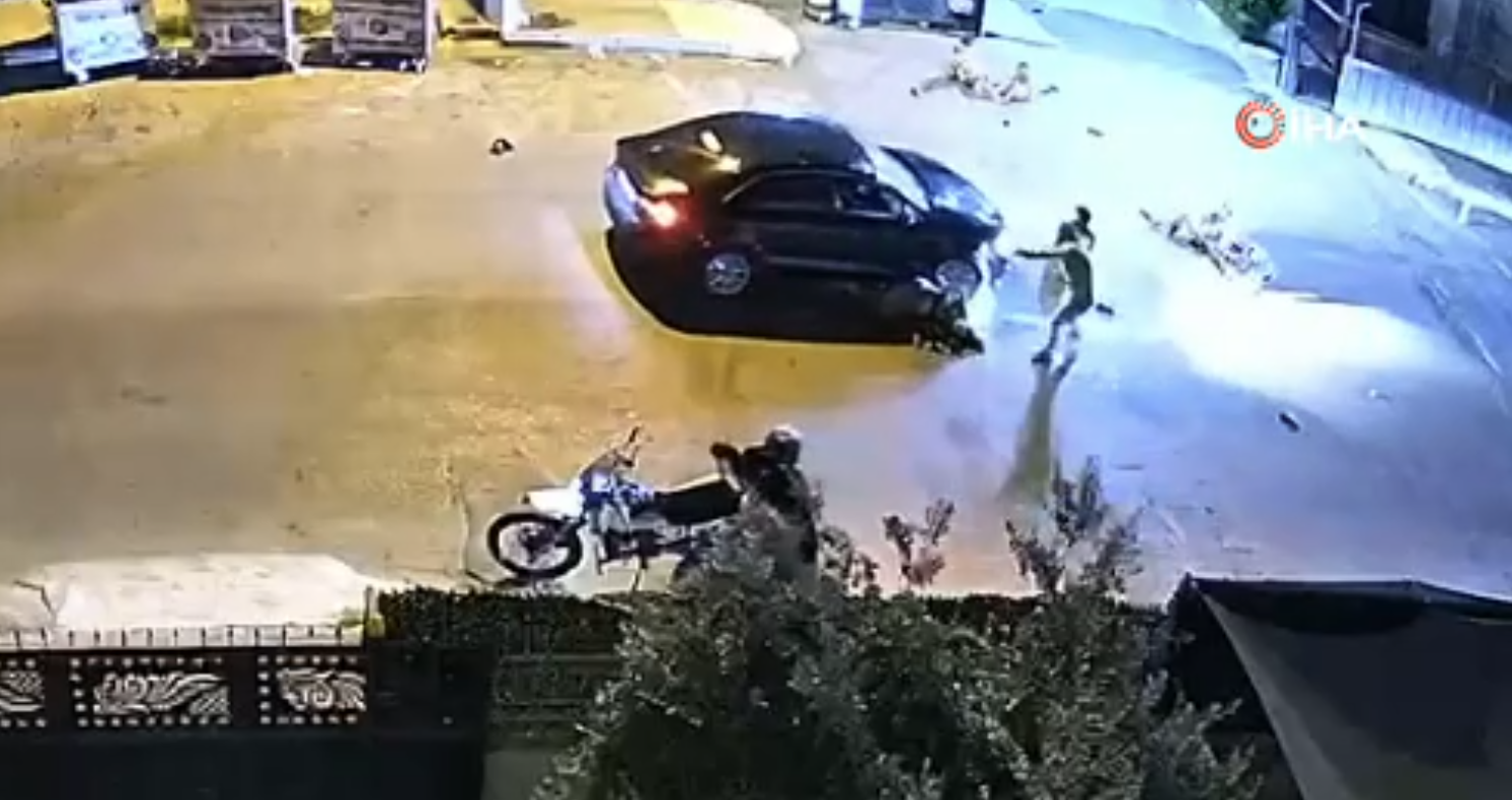 Önce çarptı, sonra yaralıların üzerinden otomobiliyle geçti, tutuklandı