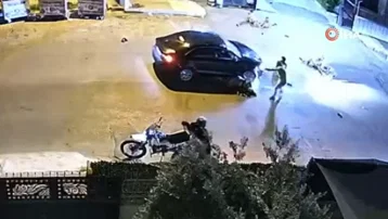 Önce çarptı, sonra yaralıların üzerinden otomobiliyle geçti, tutuklandı
