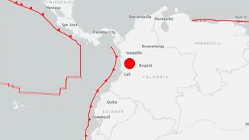 Kolombiya'yı 7.4'lük deprem vurdu: Başkent Bogota'da da hissedildi