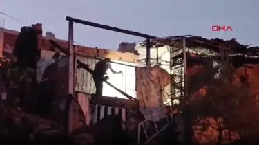 Bir torununu kurtardı, diğerini kurtarmak için alevlerin içine geri girdi