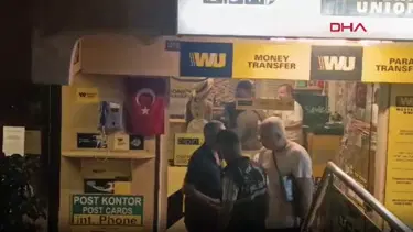Döviz bürosunu soymak için girdi, arkasına bakmadan kaçtı
