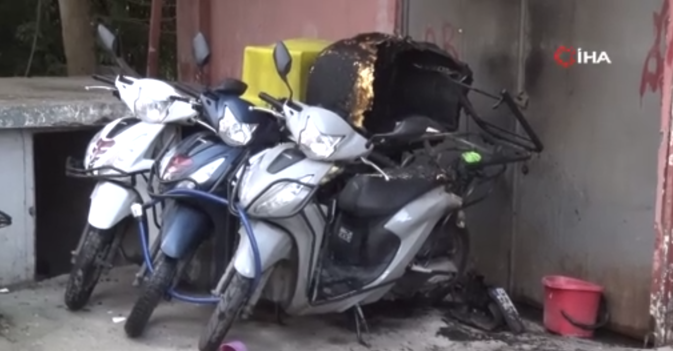 "Arkadaşıyla tartıştıktan sonra 4 motosikletini ateşe verdi" iddiası
