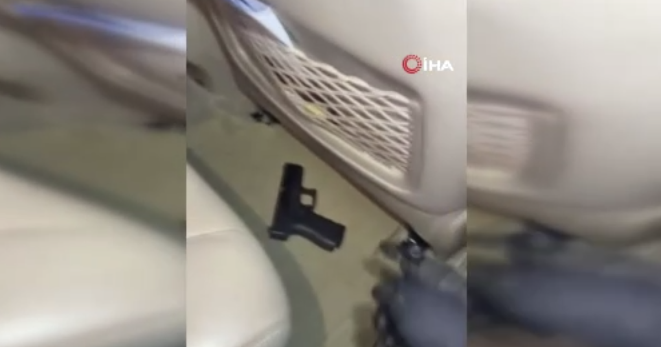 Çakarlı araçtan 2 ruhsatsız tabanca çıktı, rekor ceza yediler