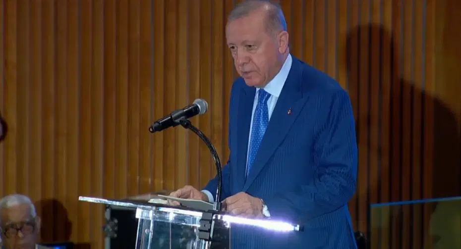 Cumhurbaşkanı Erdoğan'dan iklim mesajı. 