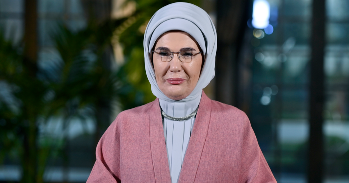 Emine Erdoğan'dan Dünya Su Günü mesajı