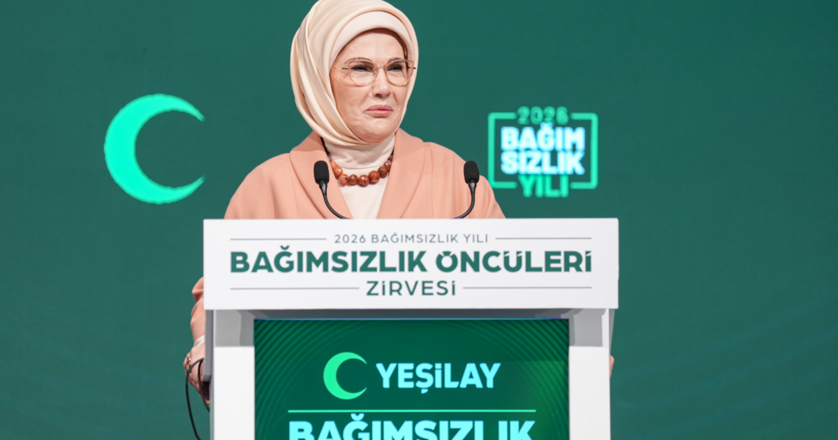 Emine Erdoğan: 2026'yı 'Bağımsızlık Yılı' ilan ediyoruz