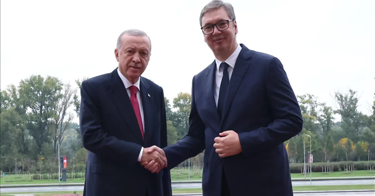 Sırbistan Cumhurbaşkanı Aleksandar Vucic Ankara'da