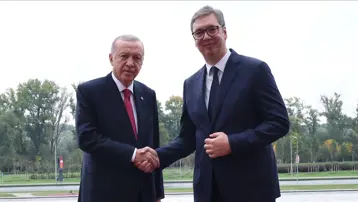 Sırbistan Cumhurbaşkanı Aleksandar Vucic Ankara'da 