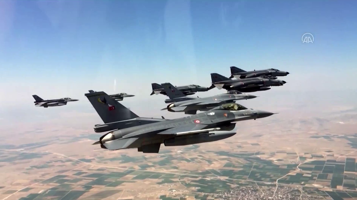 F-16'lar İHA'yı nasıl düşürdü? Kimliği belirsiz İHA'nın enkazı aranıyor