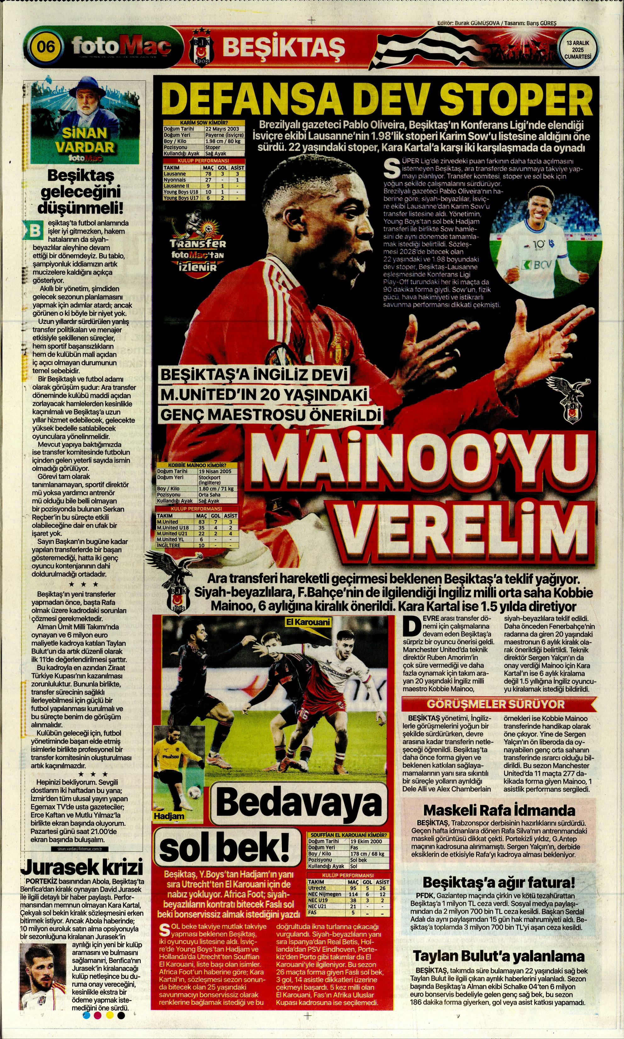 Avrupa tamam, sıra ligde