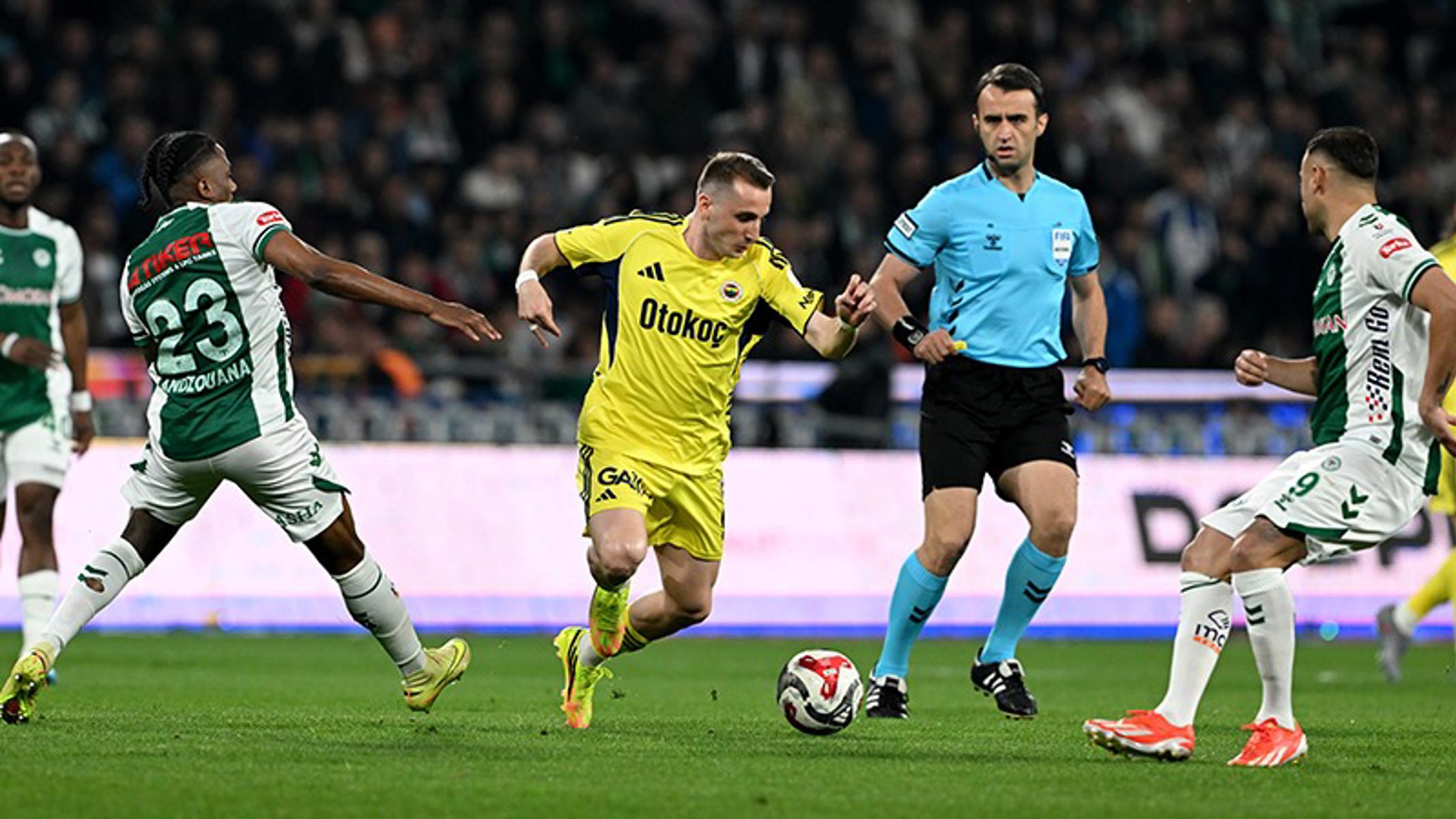 Fenerbahçe, Konya'da kazandı ve Şampiyonlar Ligi ön eleme biletini kaptı