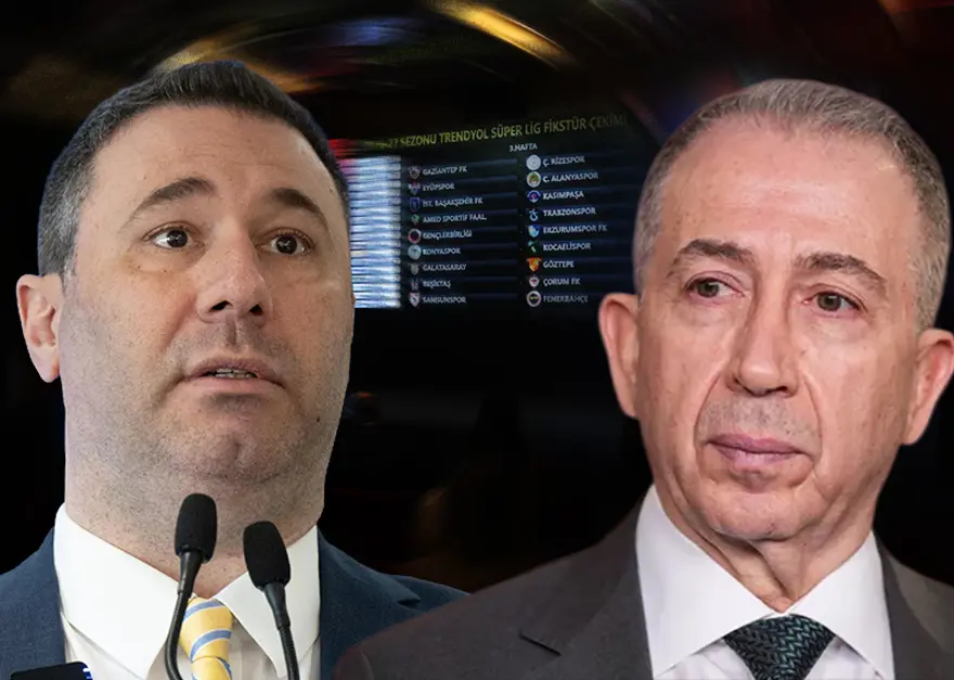 Fikstür çekiminde Fenerbahçe ile Galatasaray arasında "el sıkma" polemiği. Olay açıklamalar peş peşe geldi Fikstür çekiminde Fenerbahçe ile Galatasaray arasında "el sıkma" polemiği. Olay açıklamalar peş peşe geldi