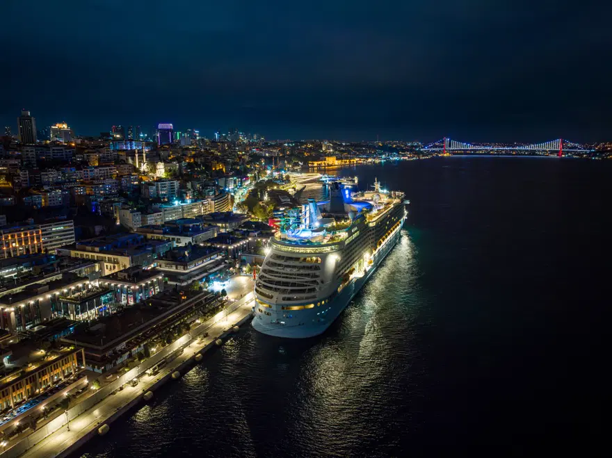 İSTANBUL’DA KRUVAZİYER SEZONU ARTIK 12 AY  2