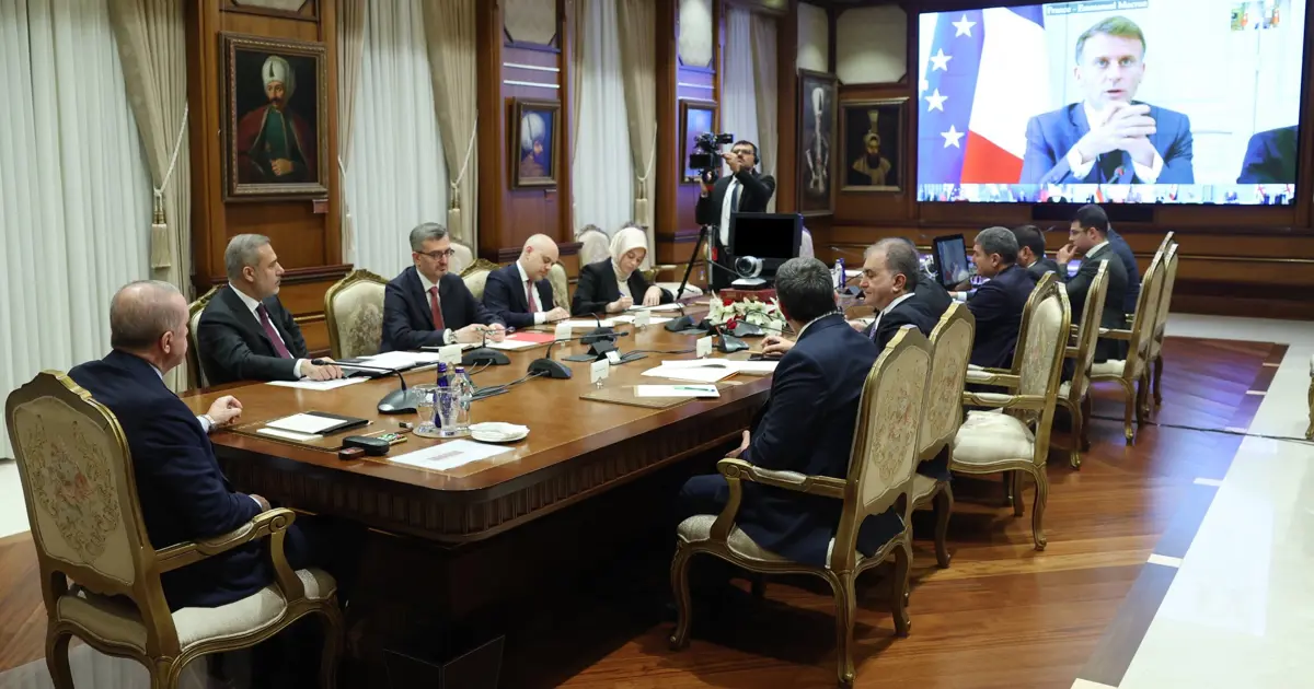 Cumhurbaşkanı Erdoğan, Ukrayna konusunda Gönüllüler Koalisyonu Liderler Zirvesi'ne katıldı