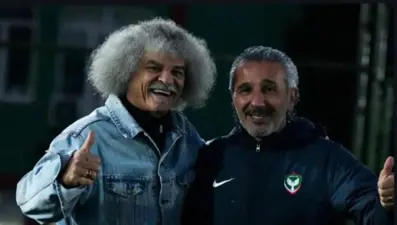 İkonik futbolcu Valderrama, Diyarbakır'da