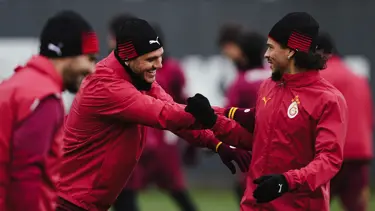 Galatasaray, Trabzonspor maçı hazırlıklarına devam etti