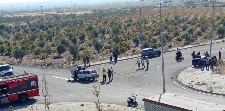 Gaziantep’te trafik kazası: 4 yaralı
