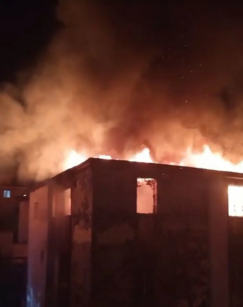 Gaziantep'te 4 katlı rezidansta yangın 