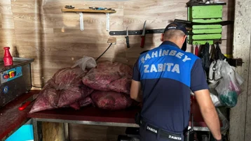 Gaziantep'de 500 kilo ciğer ve et ürünü imha edildi, işletme mühürlendi