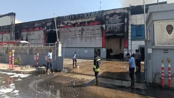Gaziantep'te fabrikasını sigorta için yaktığı belirtilen patron tutuklandı