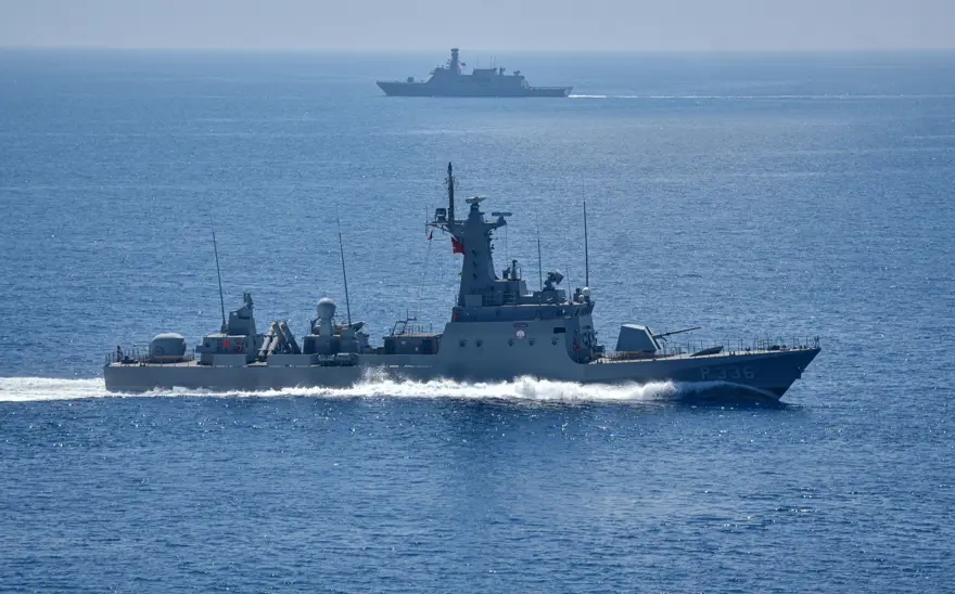 Mavi Vatan'da dev tatbikat. Türk donanması gövde gösterisi yaptı gorsel