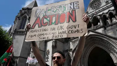 Palestine Action'dan "terör listesi" kararına Yüksek Mahkeme'de itiraz