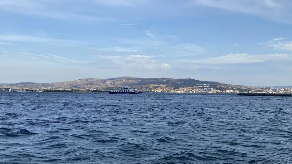 Gökçeada feribot seferlerine fırtına engeli