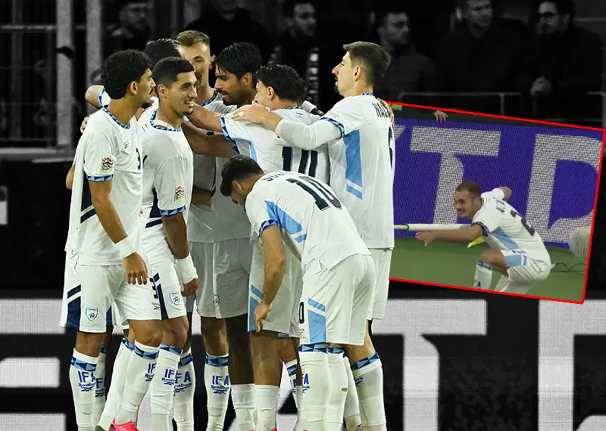 Dünya, skandal gol sevincini konuşuyor. İsrailli futbolcu golü attı, kırmızı kart gördü 