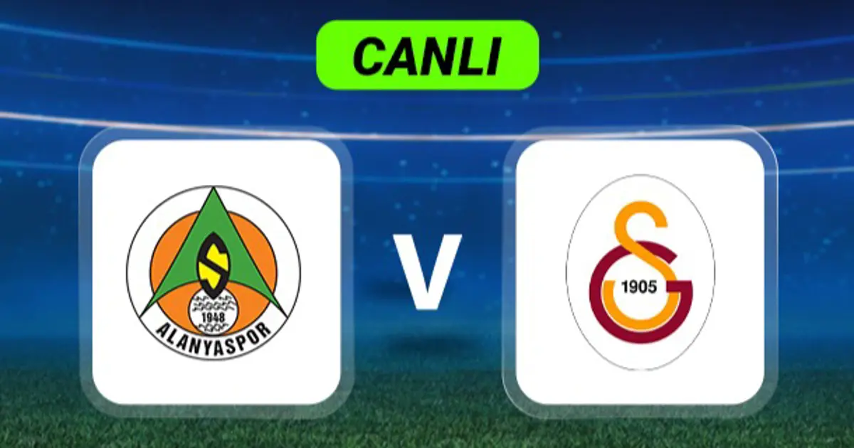 Canlı Anlatım: Alanyaspor-Galatasaray maçı
