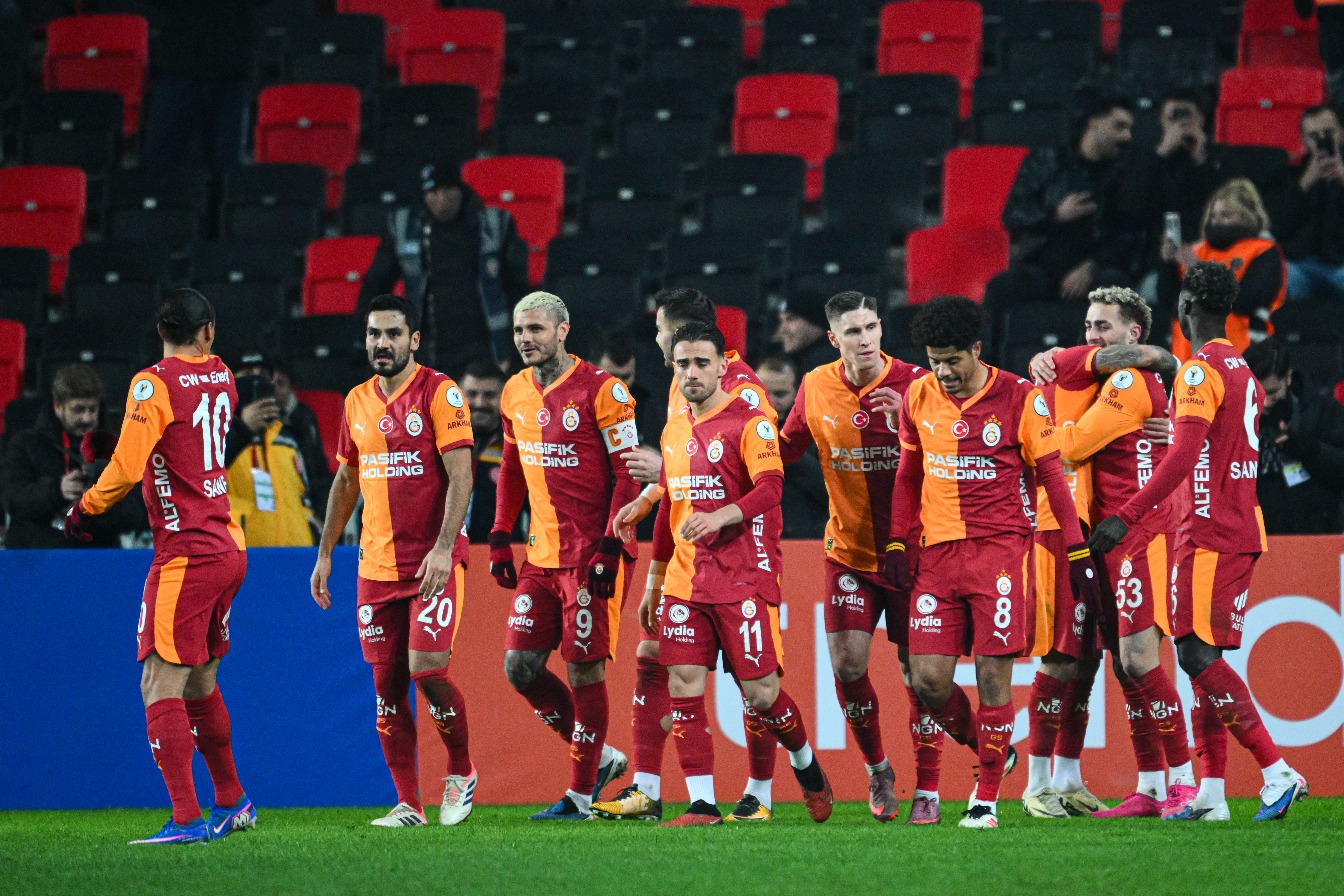 Galatasaray, Türkiye Kupası'nda Alanya deplasmanında