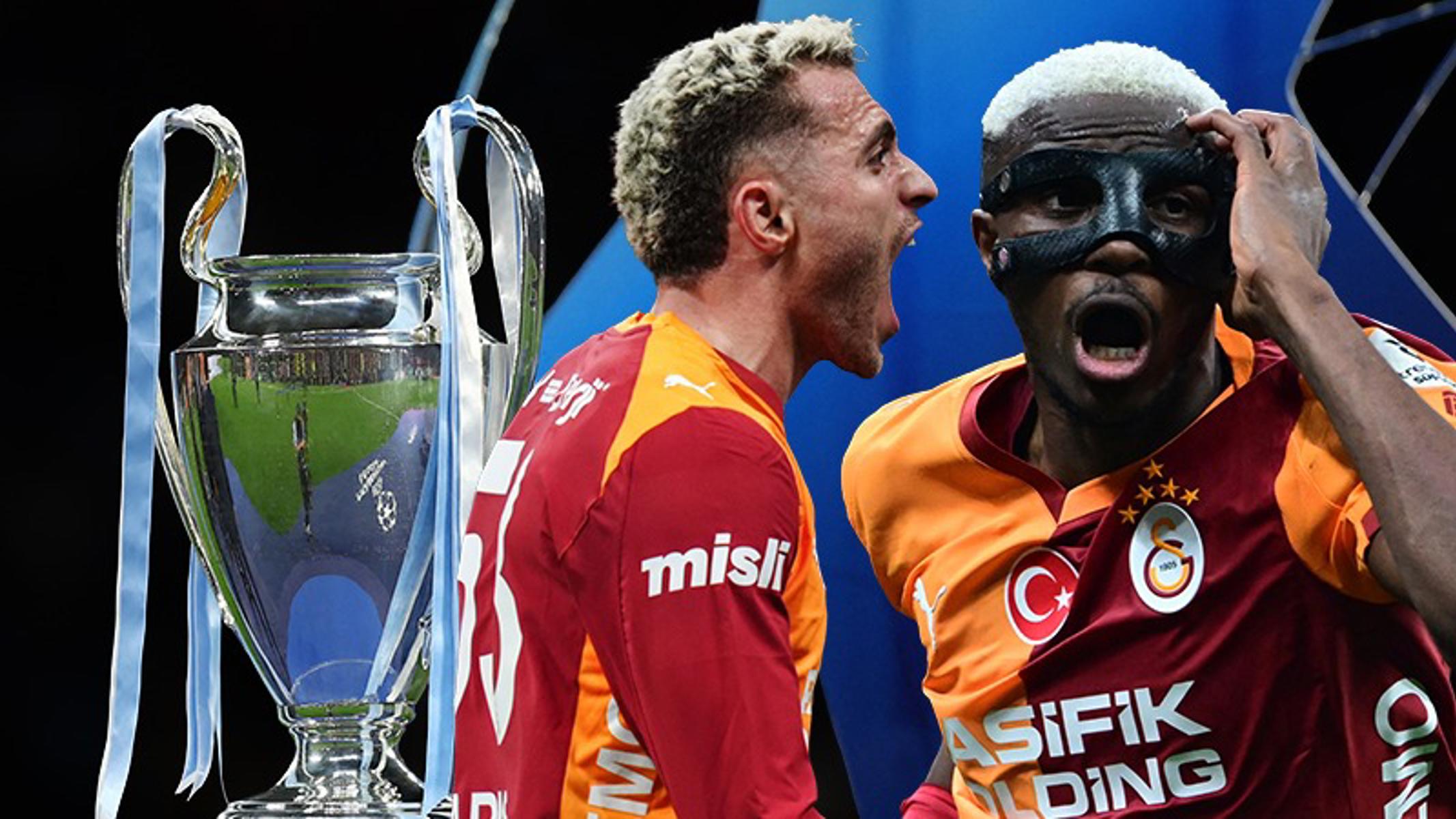 Galatasaray'ın Şampiyonlar Ligi'ndeki muhtemel rakipleri belli oldu