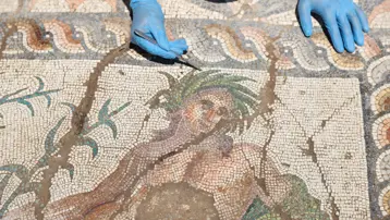 Aspendos'ta gün yüzüne çıkarılmıştı. Anadolu'da örneğine az rastlanıyor